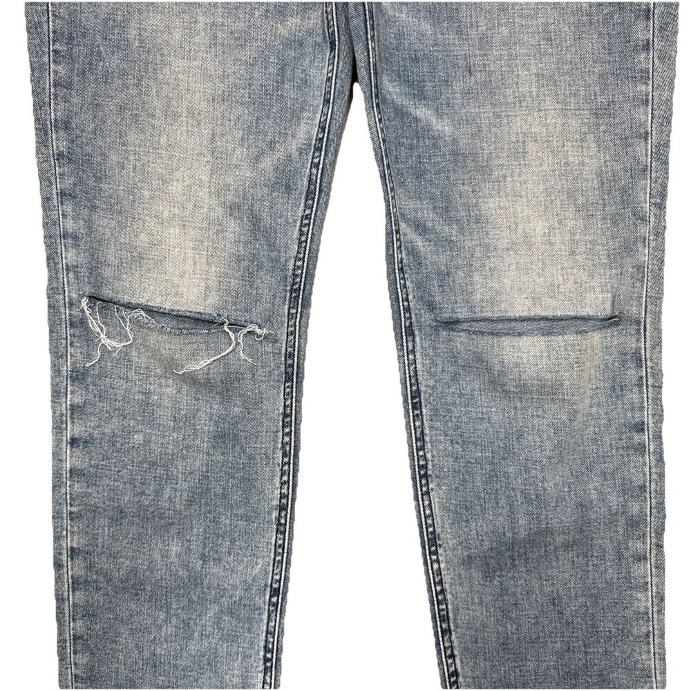 Rag & Bone Dre Low Rise Slim Boyfriend Jeans 26 (30x26) Mendecino Distressed - Picture 2 of 12